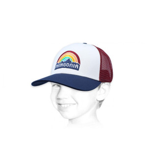 Kinder Trucker Regenbogen Patago Kids Trucker Fitz Roy Rainbow white